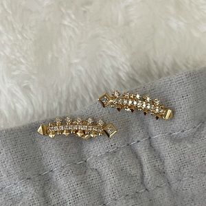 Kendra Scott 14k Gold Indie Ear climbers